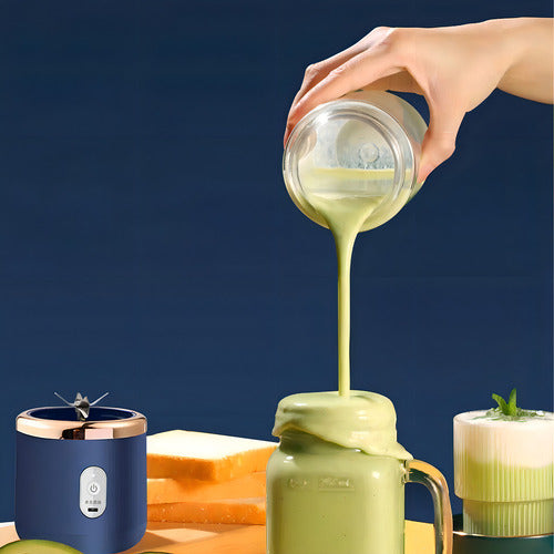 Licuadora Portatil Recargable Usb Para Jugos 300ml